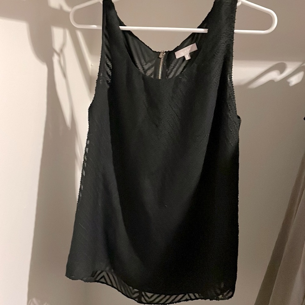 Ellie Kai black blouse